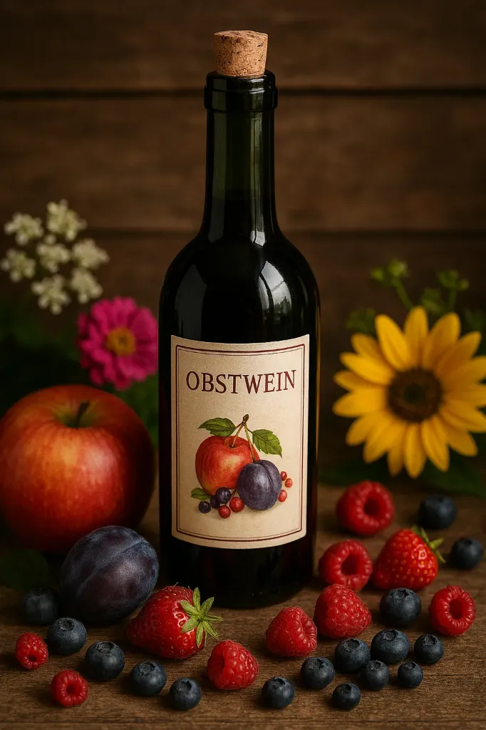 Obstwein Birne-Quitte-Apfel